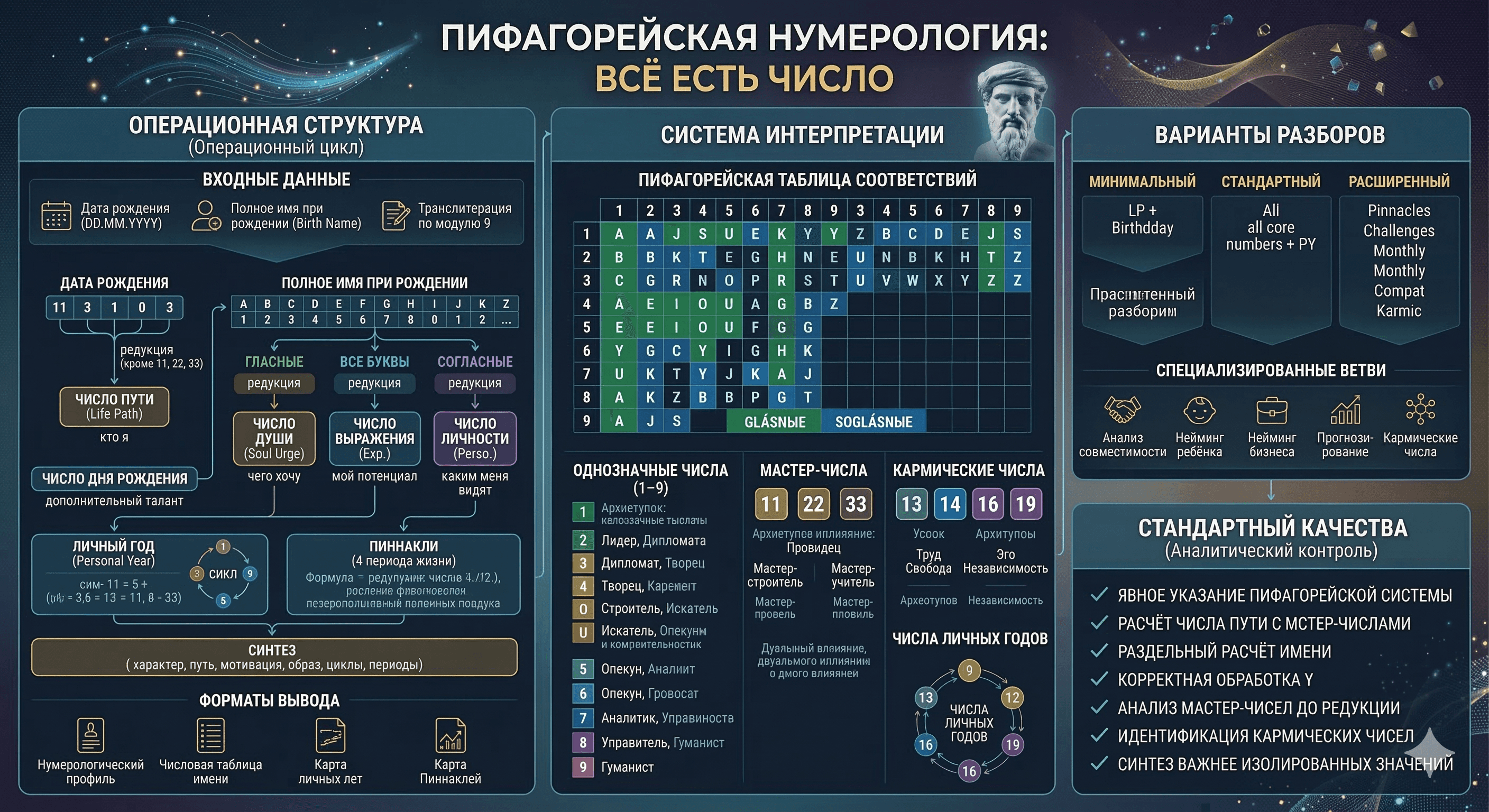 Нумерология: Пифагорейская школа